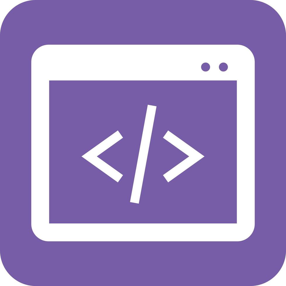 Programming Glyph Round Background Icon 13382777 Vector Art at Vecteezy