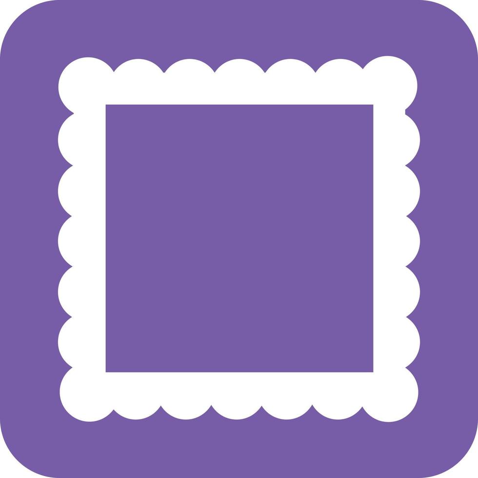 Painting Glyph Round Background Icon vector