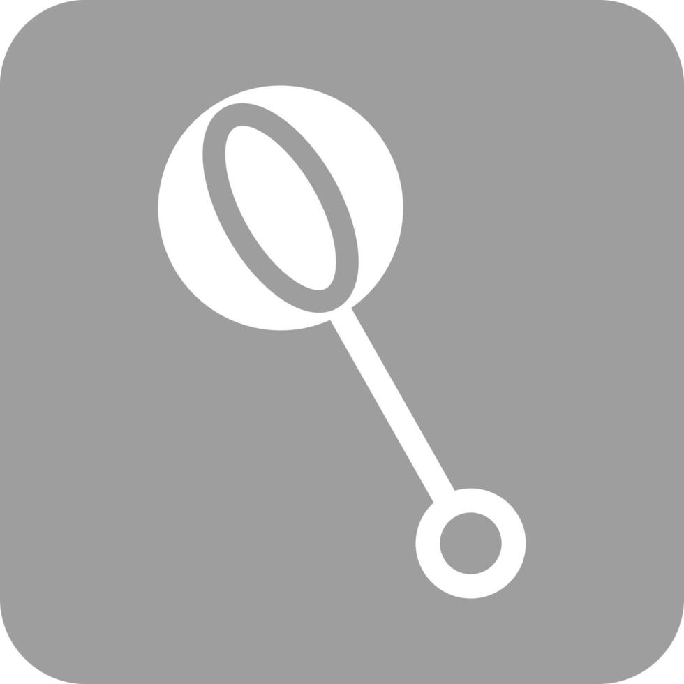 Baby Toy Glyph Round Background Icon vector