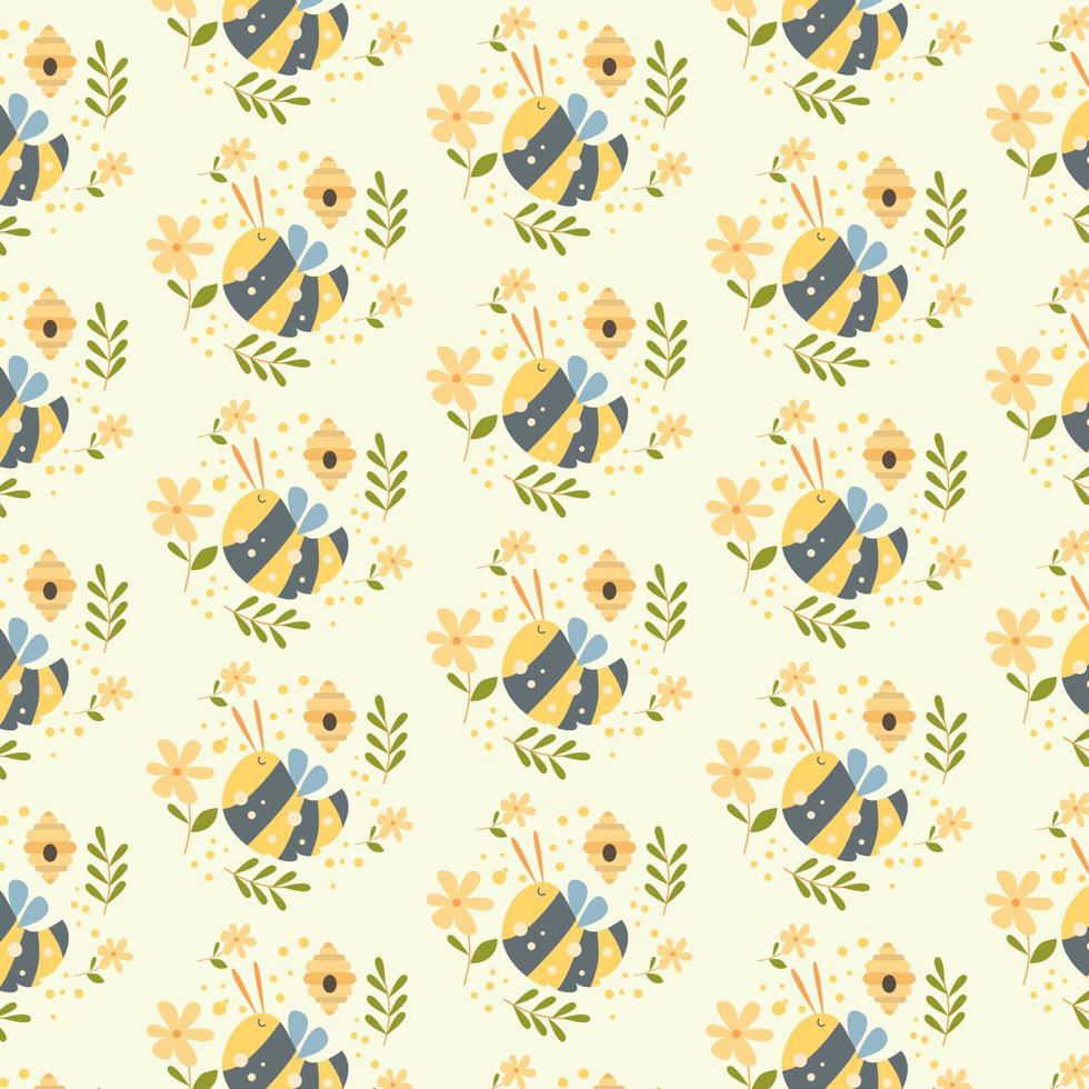 CUTE PATTERN OF ANIMAL vector