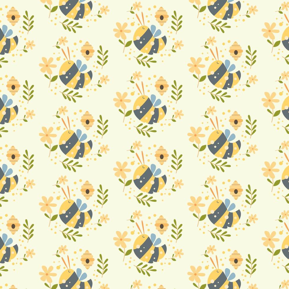 CUTE PATTERN OF ANIMAL vector