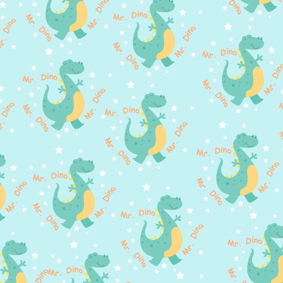 cute pattern of animal vector