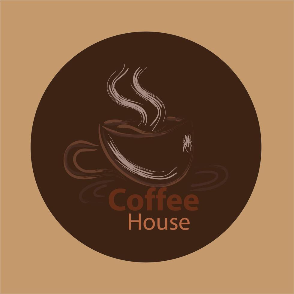 coffee logo design vector