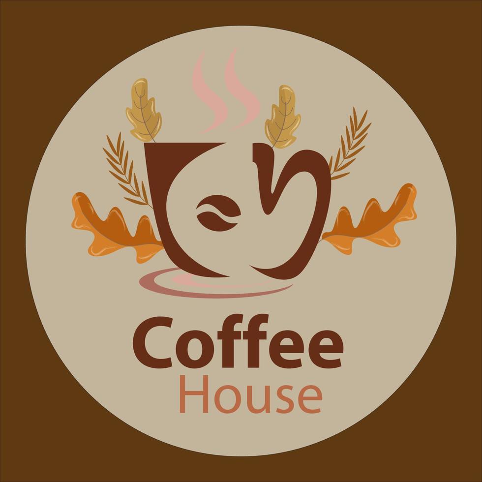 coffee logo design vector