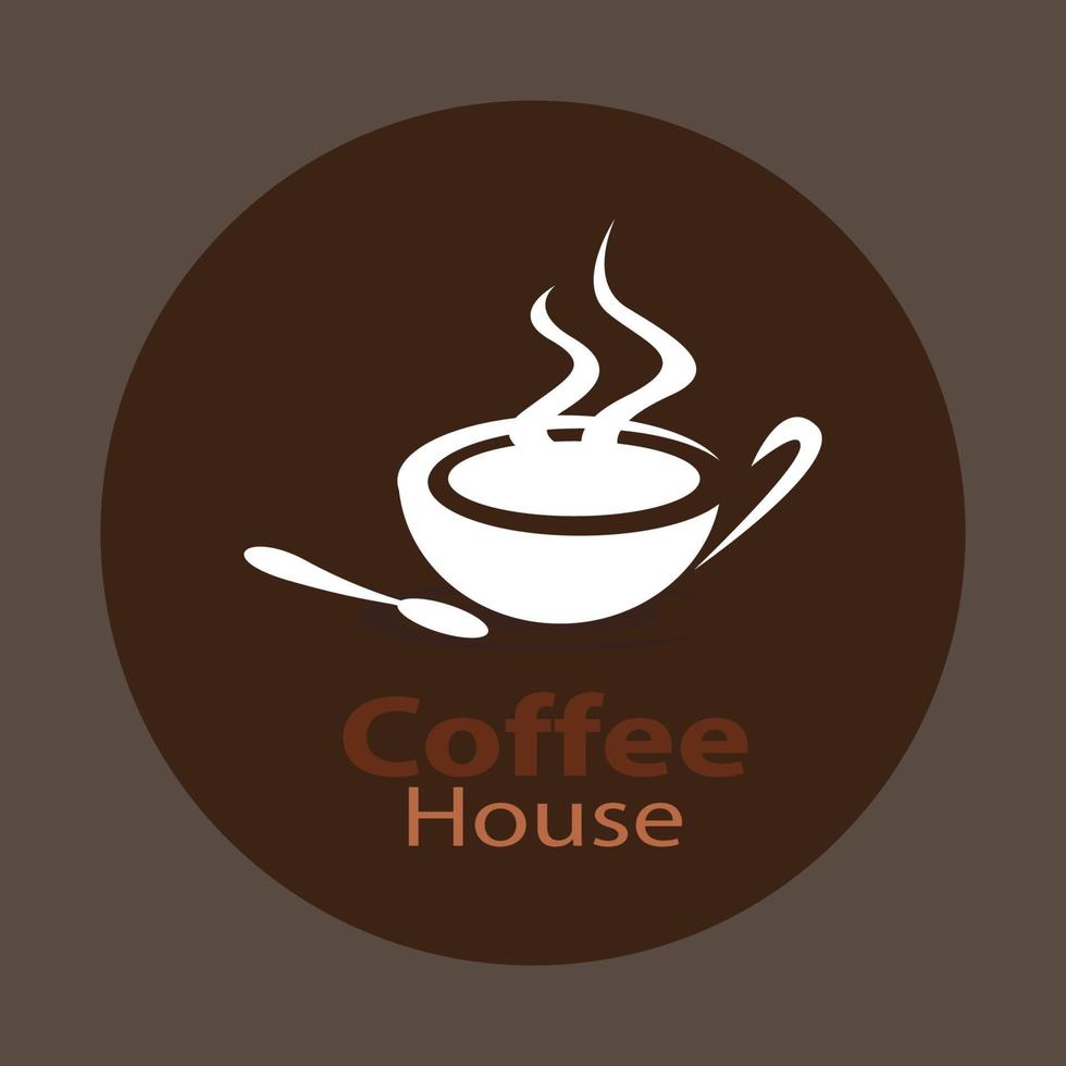 coffee logo design vector