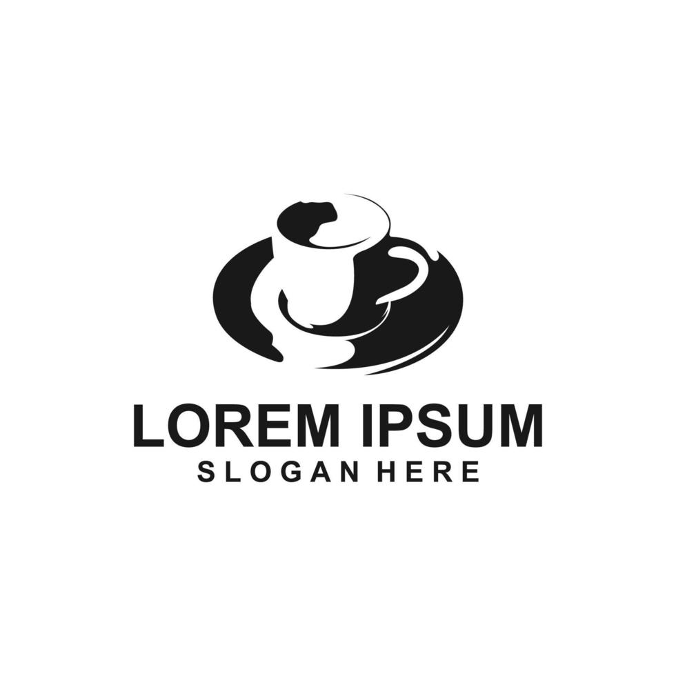 coffee logo design vector