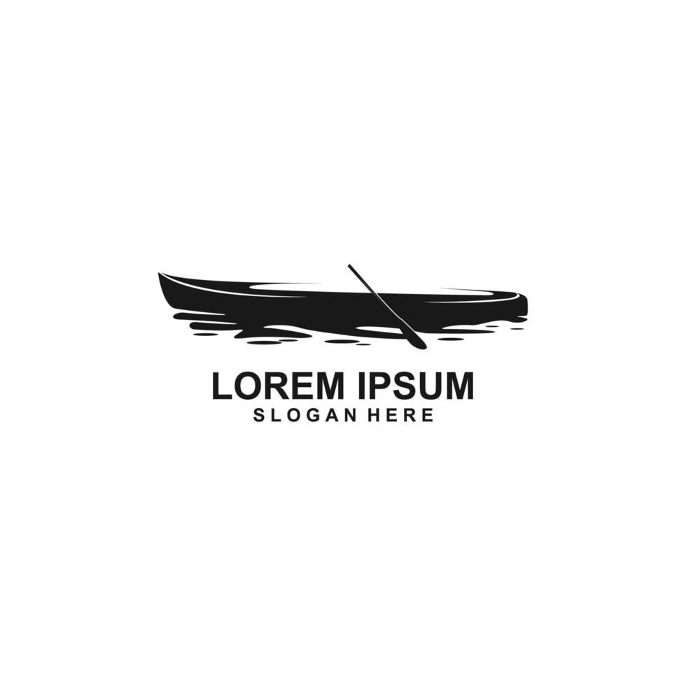 kayak logo design vector