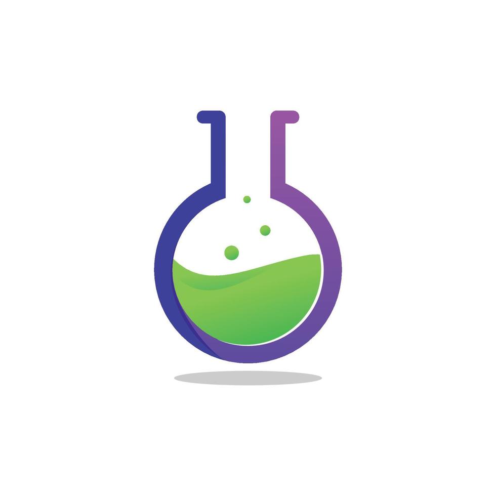 lab logo design vector
