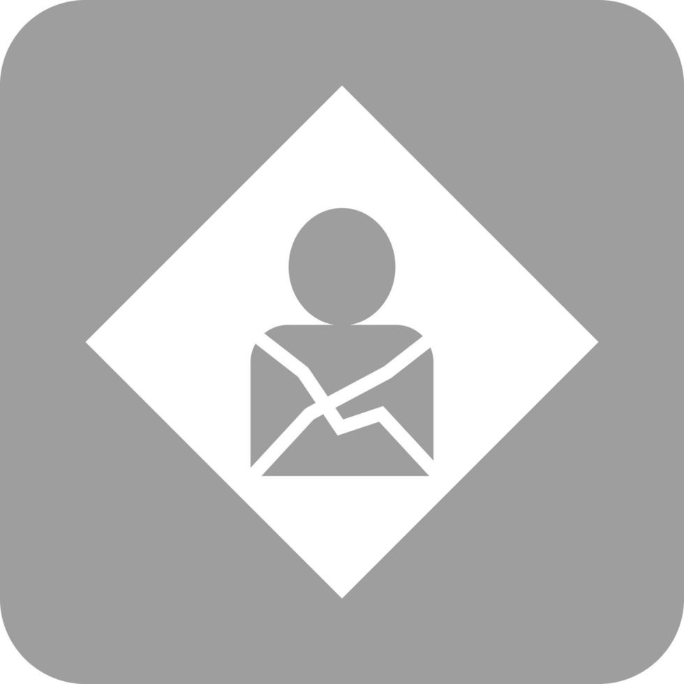 Health Hazard Glyph Round Background Icon vector