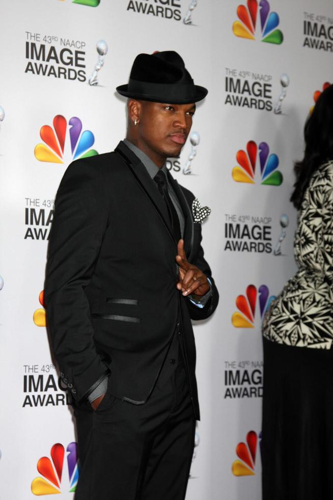 LOS ANGELES, FEB 17 - Ne-Yo arrives at the 43rd NAACP Image Awards at the Shrine Auditorium on February 17, 2012 in Los Angeles, CA photo