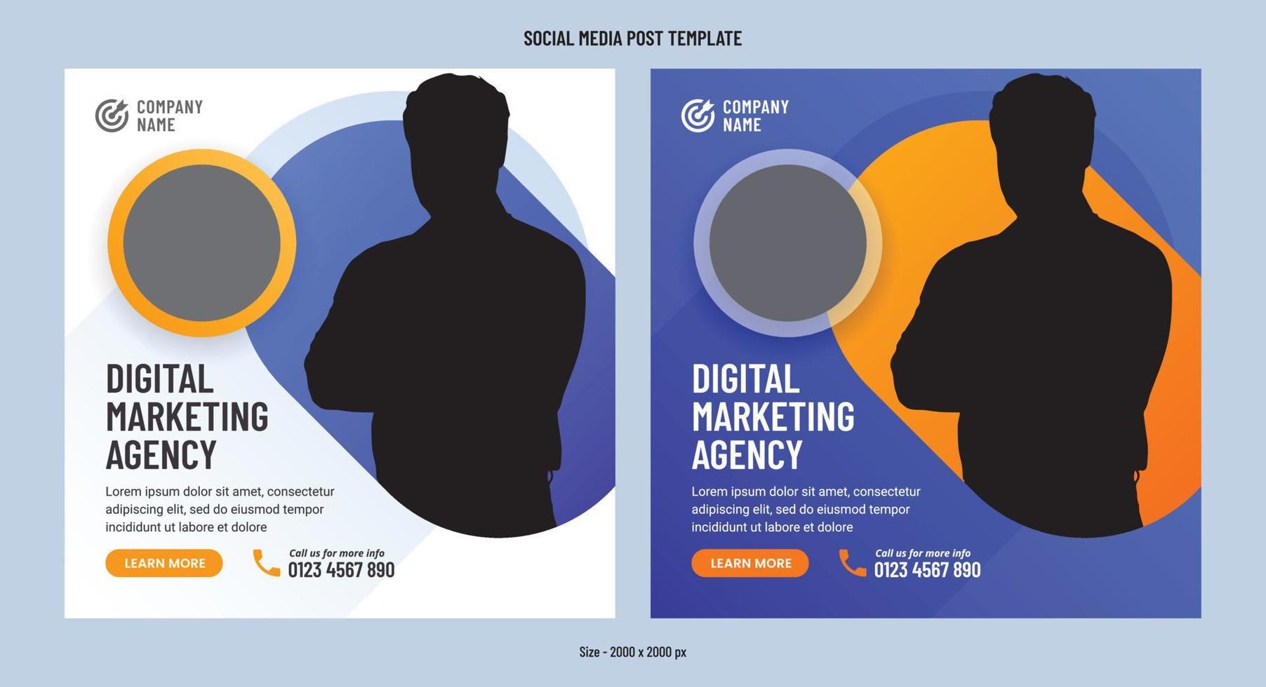 Digital Marketing Social Media Banner vector