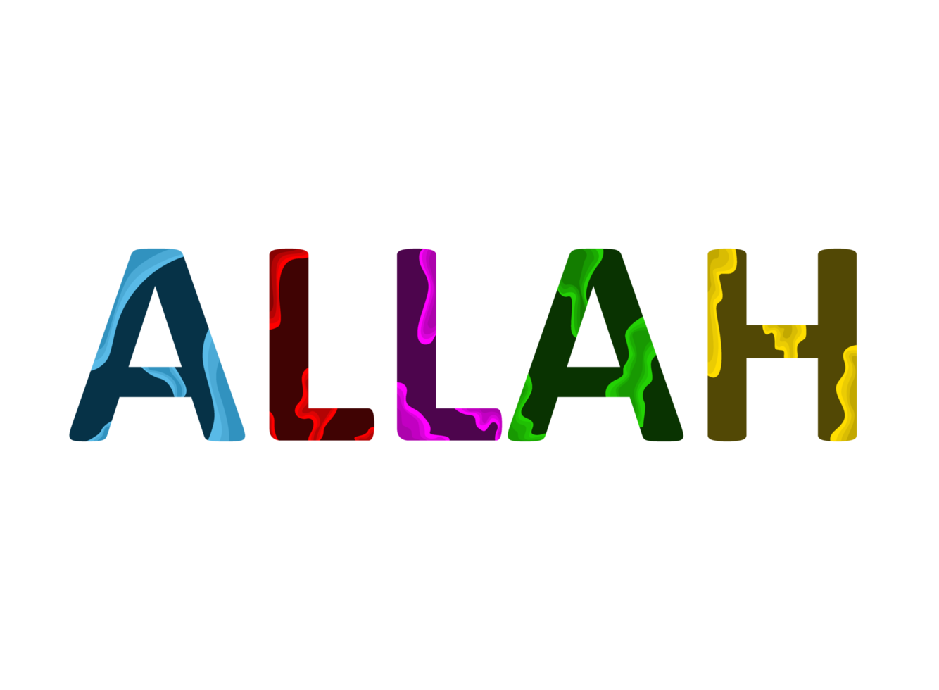 Islam Zitate - Allah png