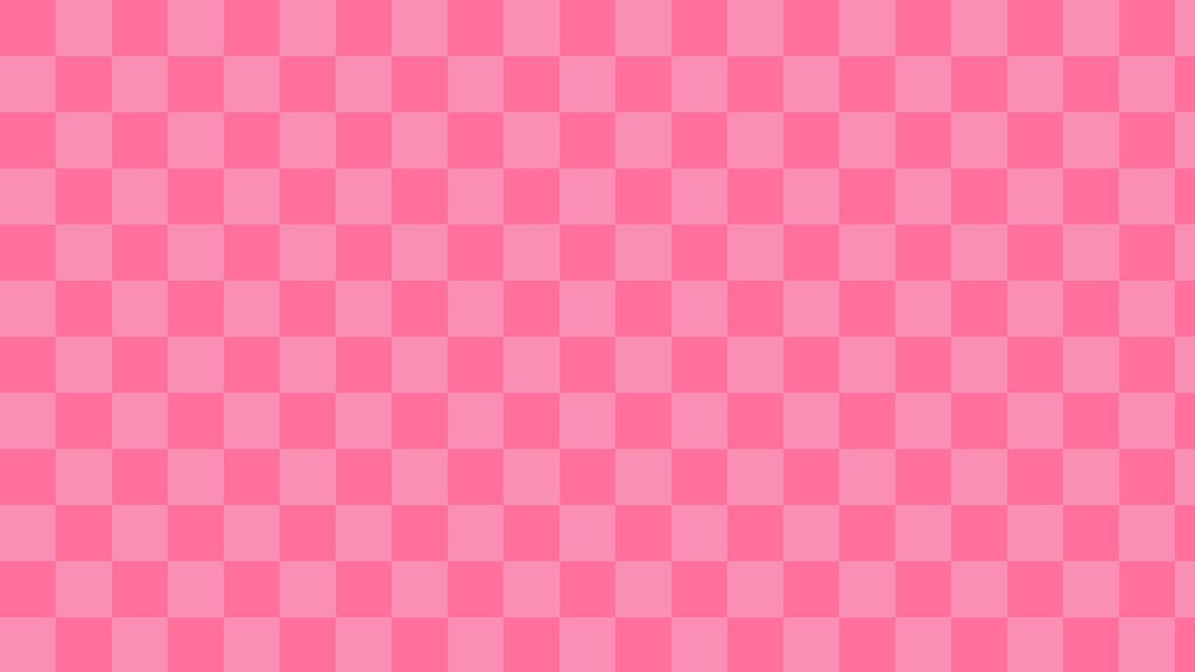 aesthetic retro pink checkerboard, gingham, checkers, plaid, checkered wallpaper, perfect for postcard, wallpaper, backdrop, background, banner for your design vector