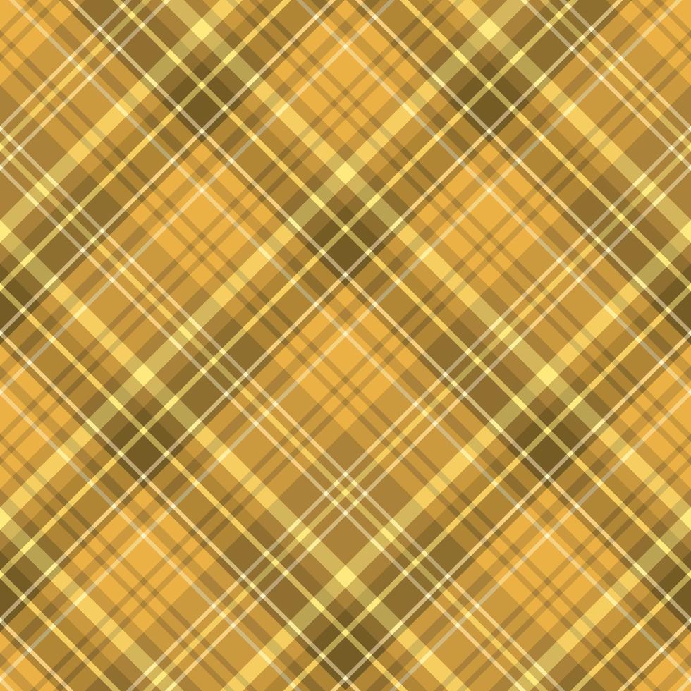 patrón impecable en amarillo otoñal, beige y colores marrones discretos para cuadros, telas, textiles, ropa, manteles y otras cosas. imagen vectorial 2 vector