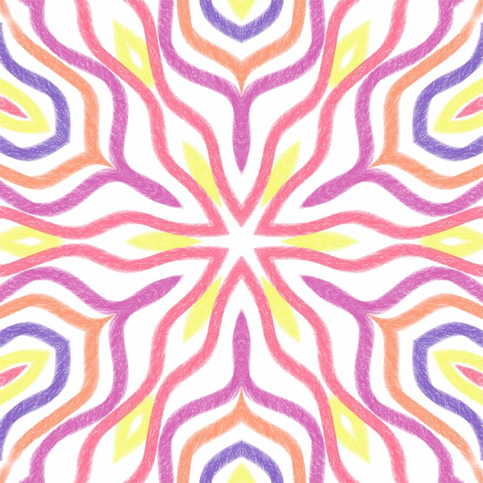 Abstract kaleidoscope background. Beautiful kaleidoscope seamless pattern. Multicolor mosaic texture. Seamless kaleidoscope texture. Unique kaleidoscope design vector