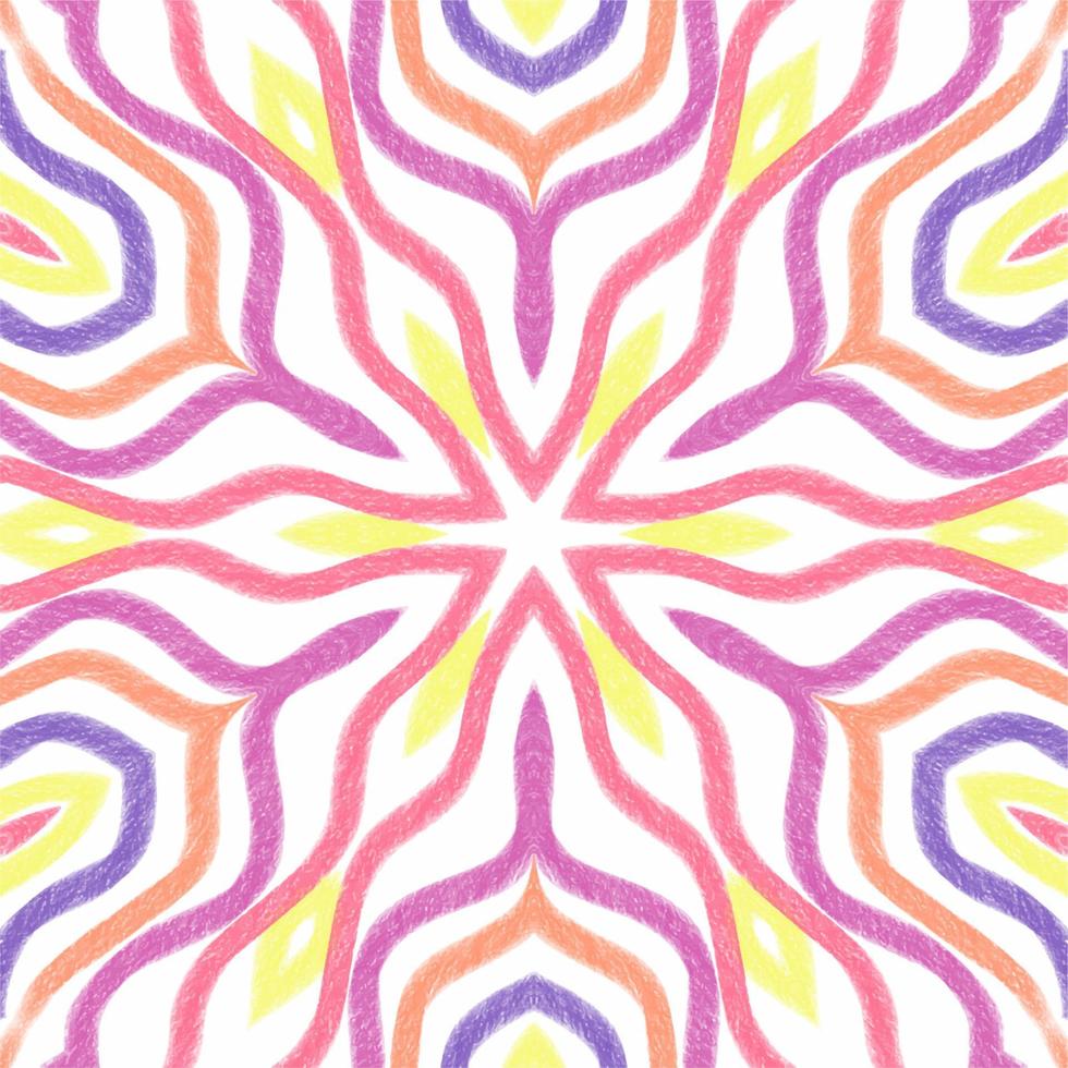 Abstract kaleidoscope background. Beautiful kaleidoscope seamless pattern. Multicolor mosaic texture. Seamless kaleidoscope texture. Unique kaleidoscope design vector