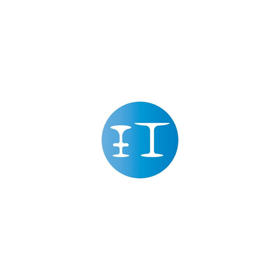 chair and table  logo template vector icon illustration