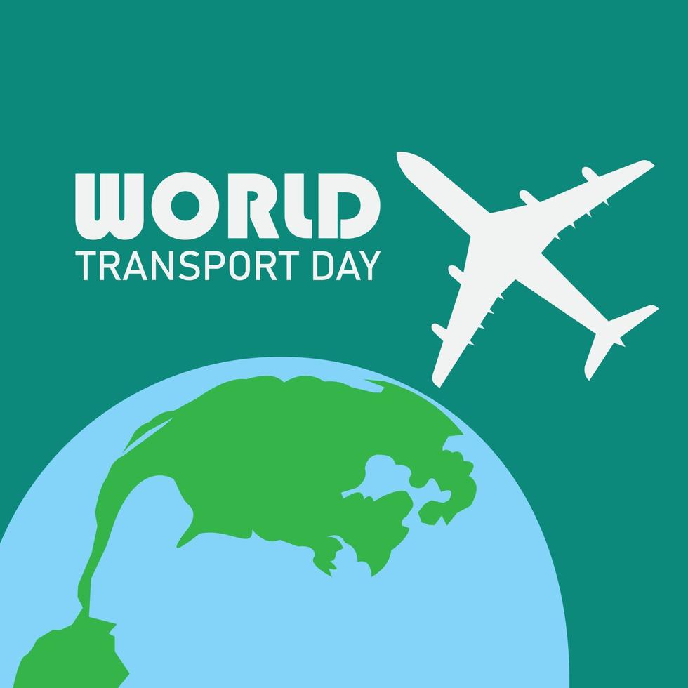 World Transport Day Vector 13390185 Vector Art at Vecteezy