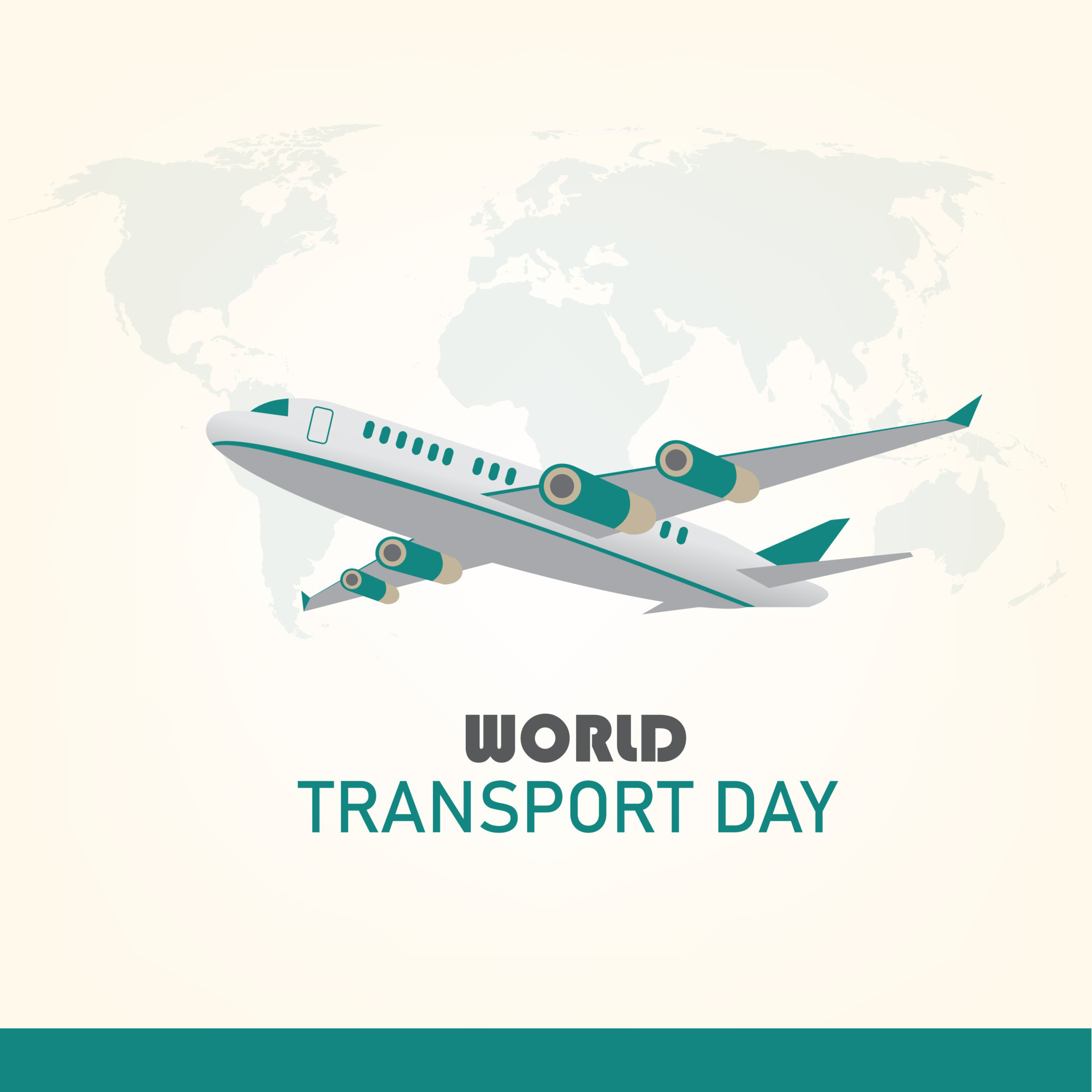 Vector Illustration of World Transport Day. Simple and Elegant Design 13390243 Vector Art at