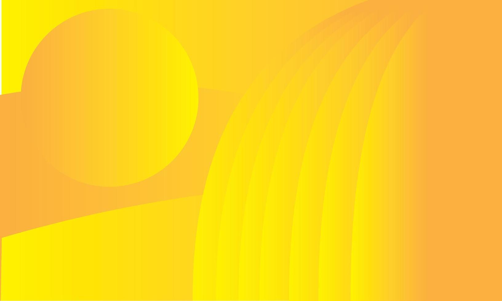 stock de degradado de fondo amarillo abstracto vectorial. con forma de paisaje vector