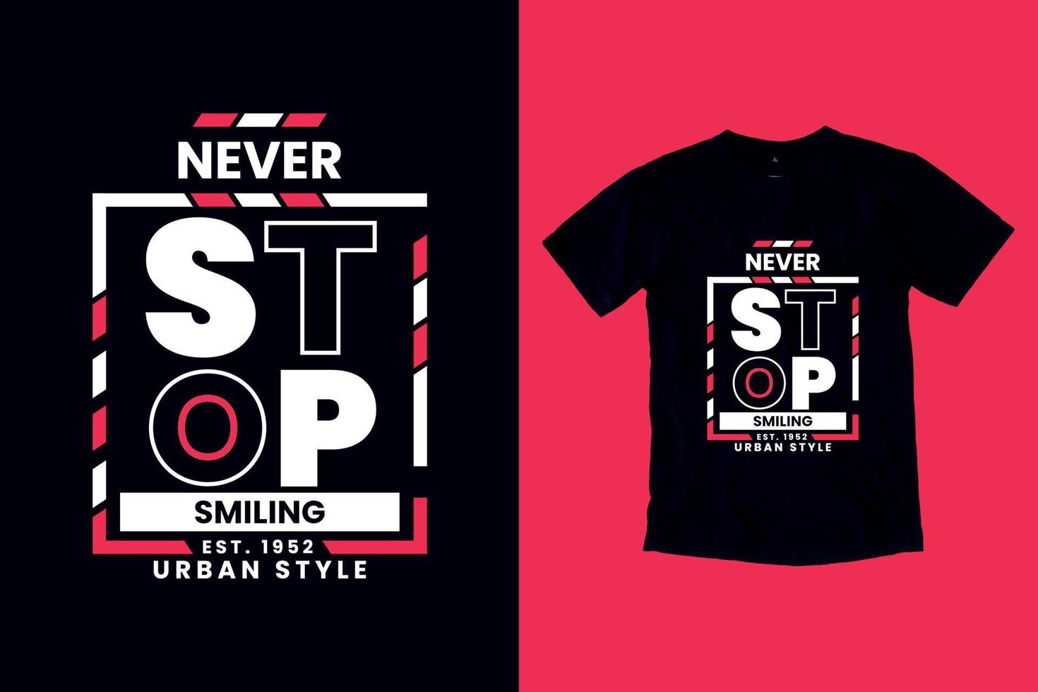 Minimal Typography t shirt design vector