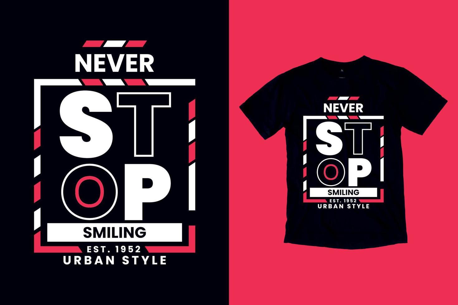 Minimal Typography t shirt design vector