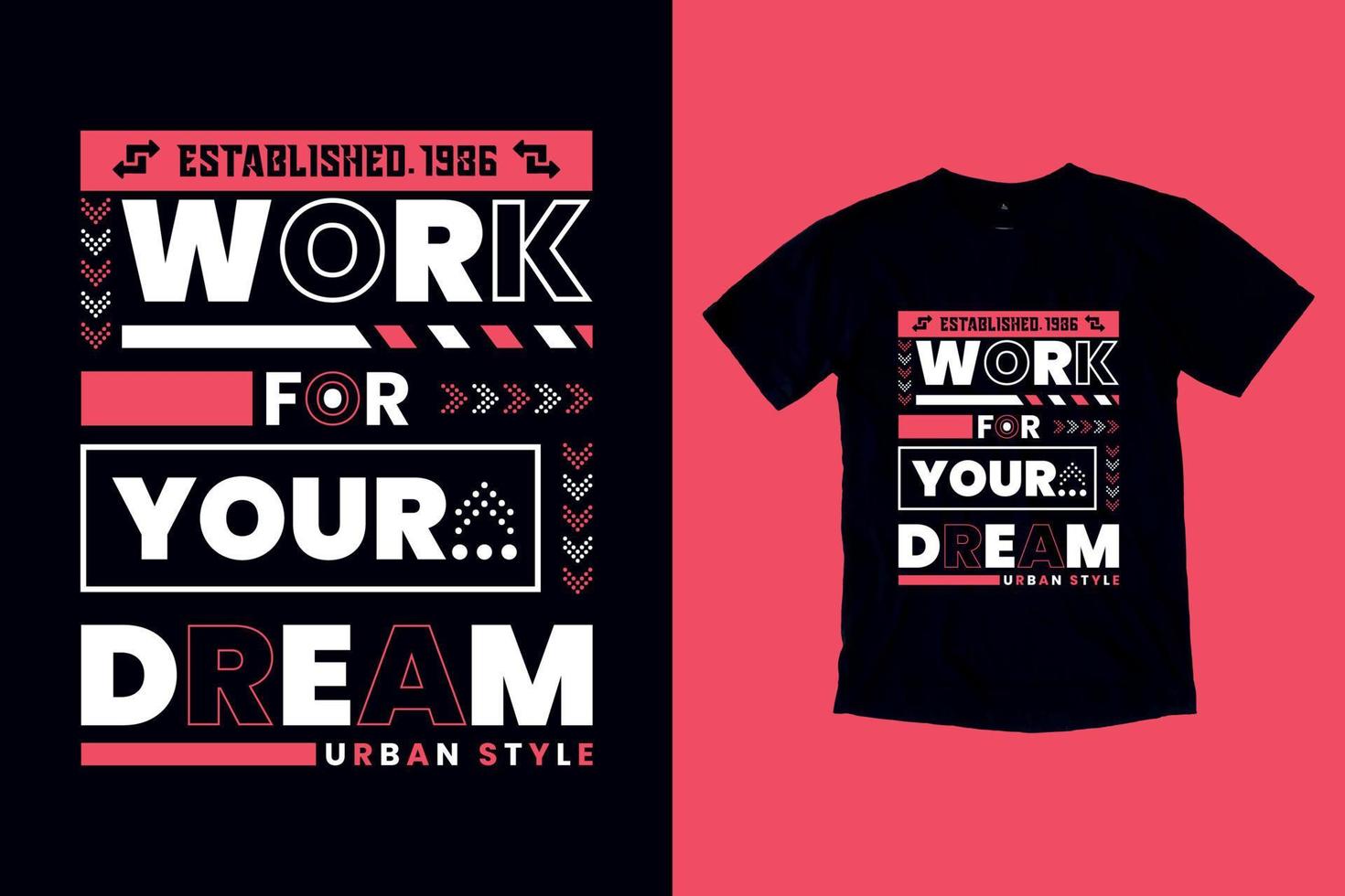 Minimal Typography t shirt design vector