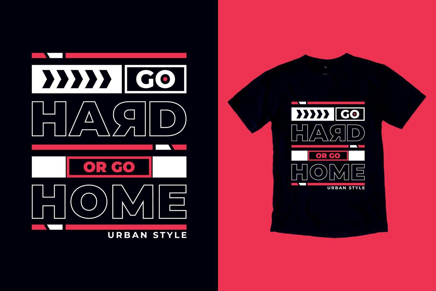 Typography Custom Minimal T Shirt Design vector