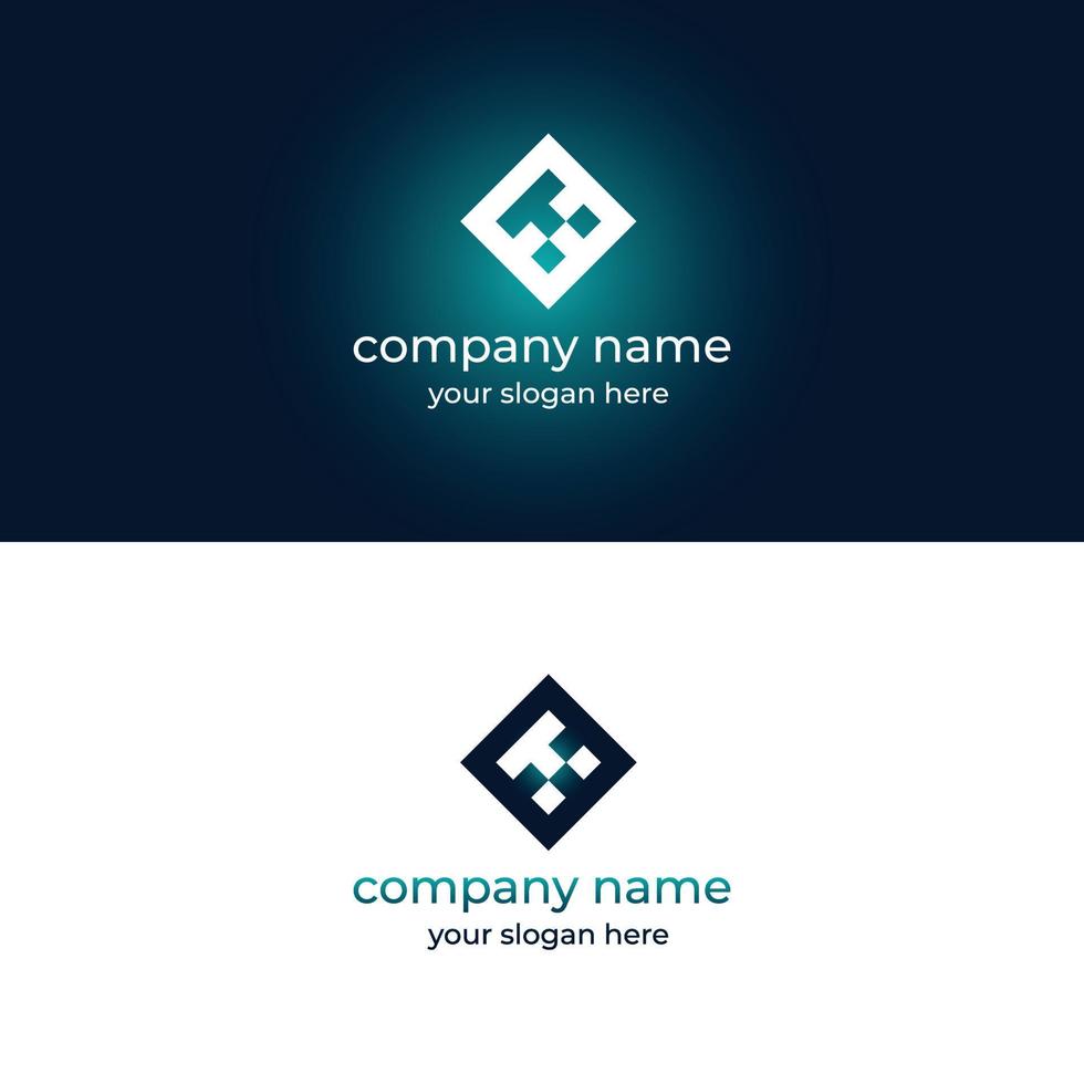 Modern Technology Logo design vector