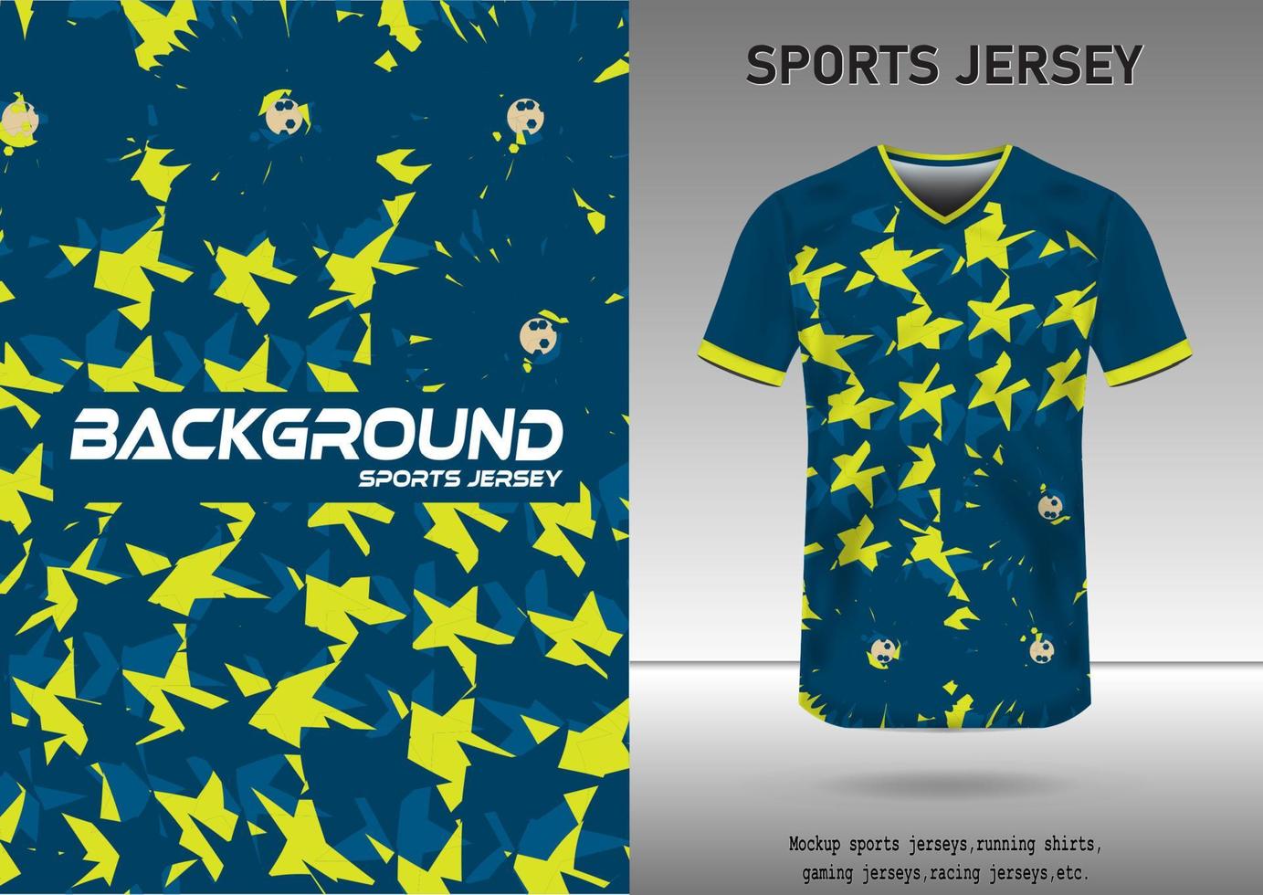 mockup, pattern, sports jersey background, football, running shirt vector