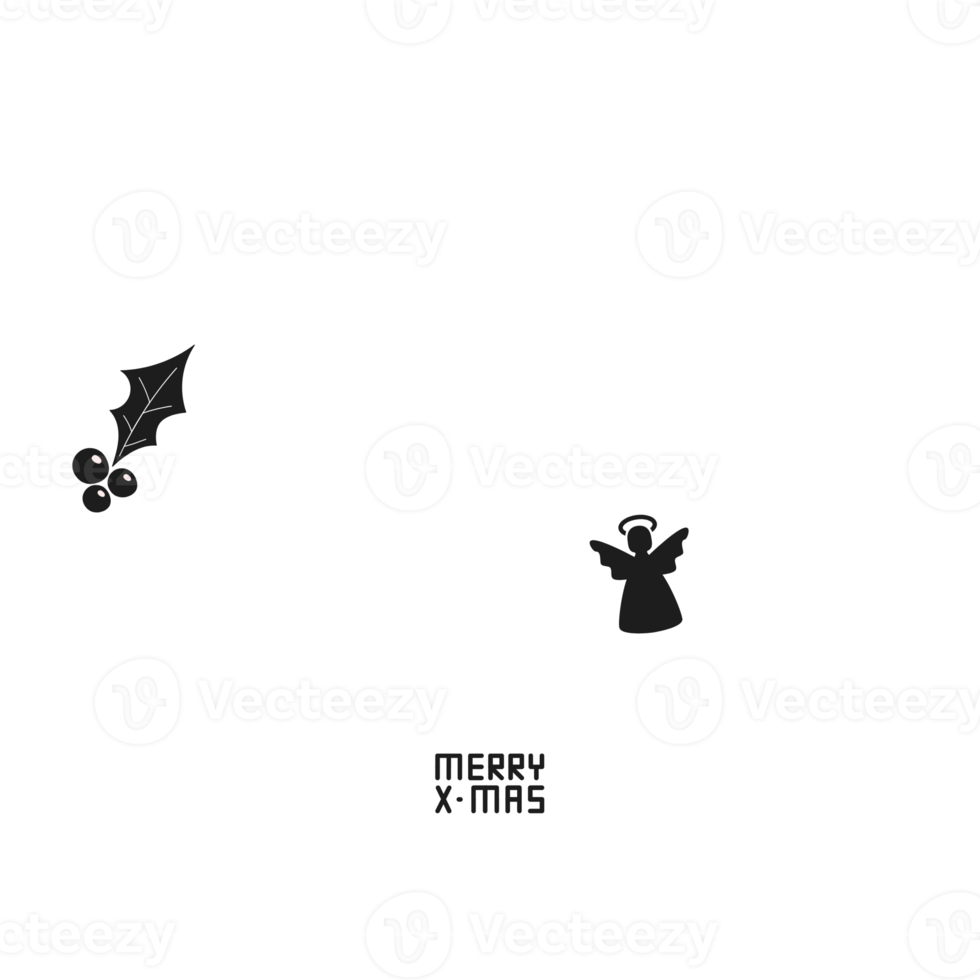 Christmas elements and background png