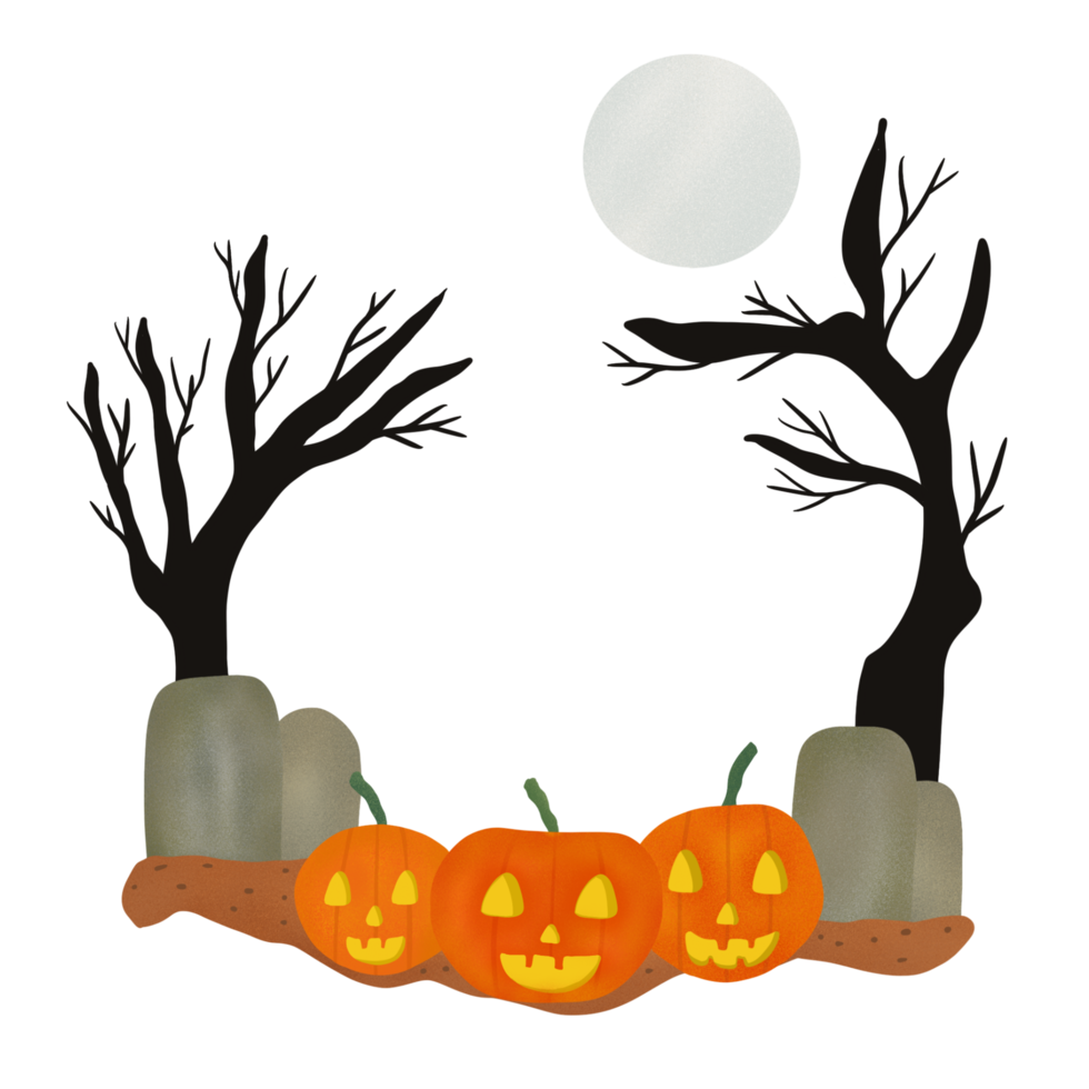 Halloween Background. Illustration. png