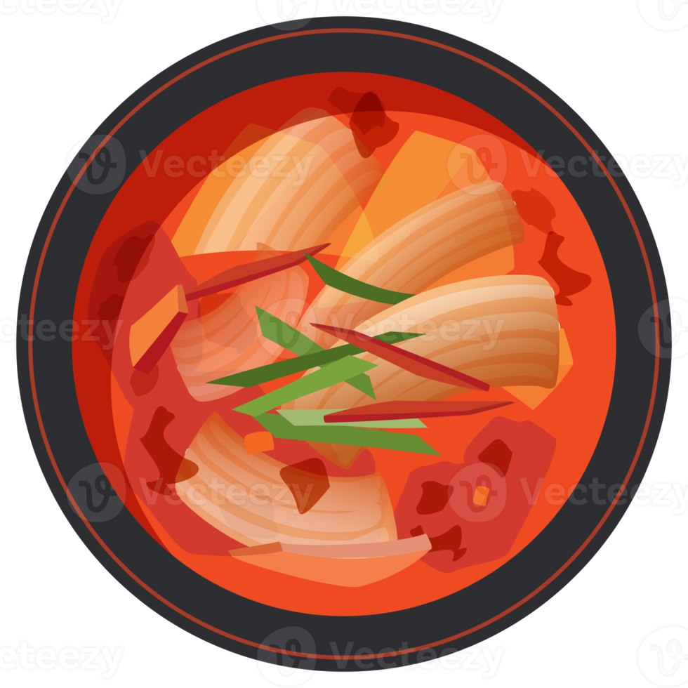 Kimchi Koreaans voedsel. png