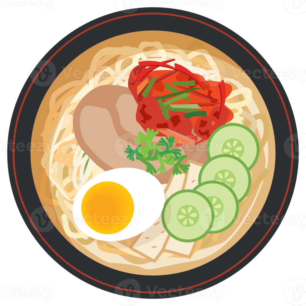 Naengmyeon koreanisches Essen. png