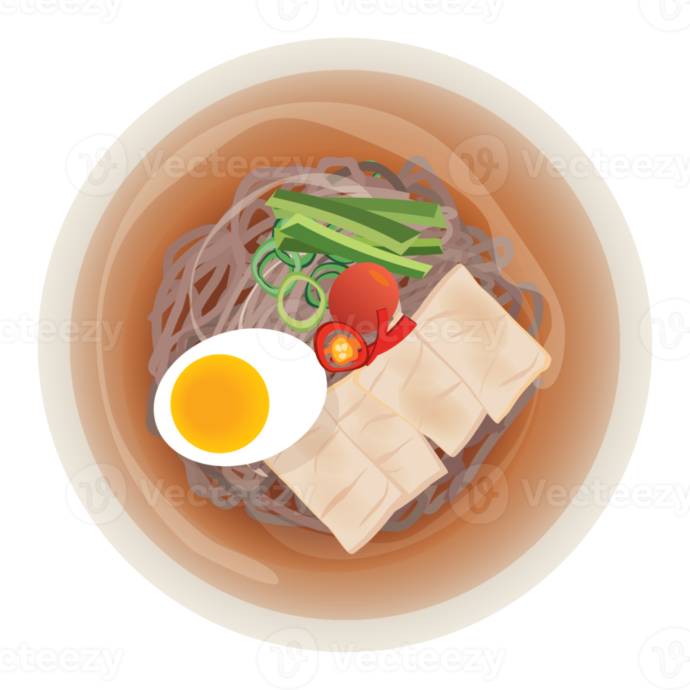 mul naengmyeon koreanisches essen. png