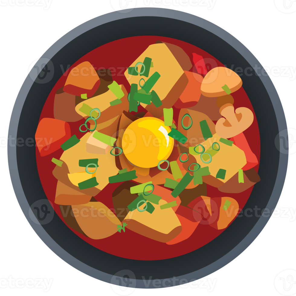 sundubu jjigae comida coreana. png