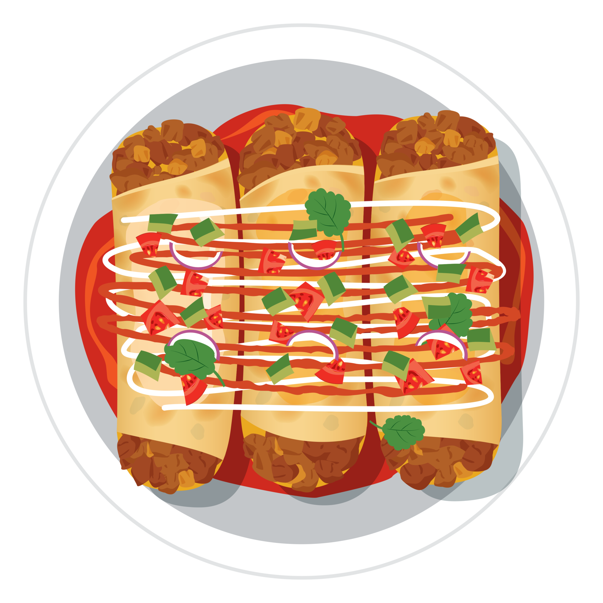 Free enchiladas comida mexicana. 13391985 PNG with Transparent Background