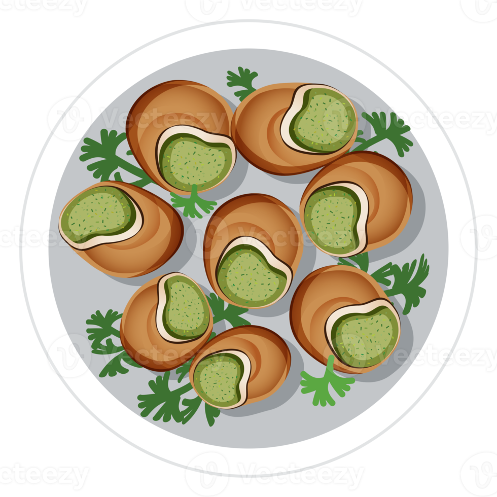 escargot french food. png