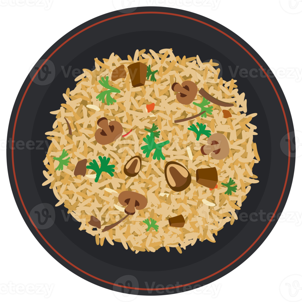 risotto Italiaans voedsel. png