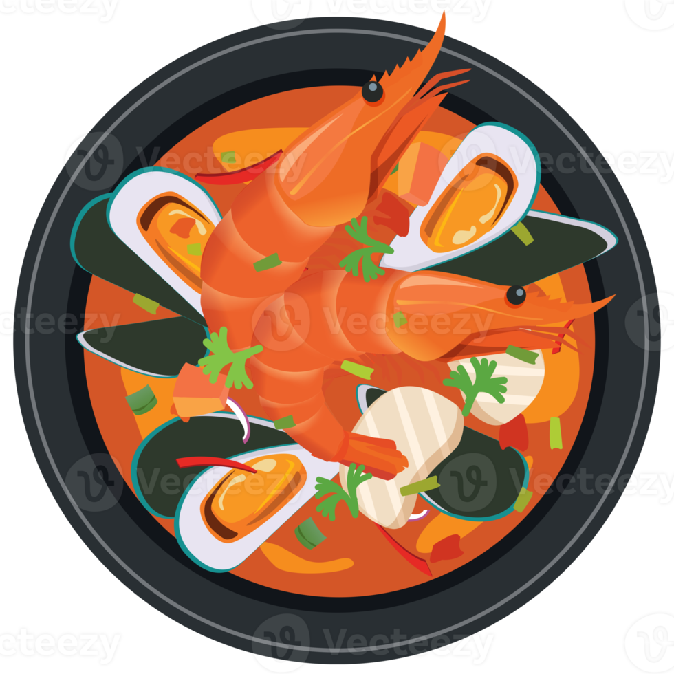bouillabaisse french food. png