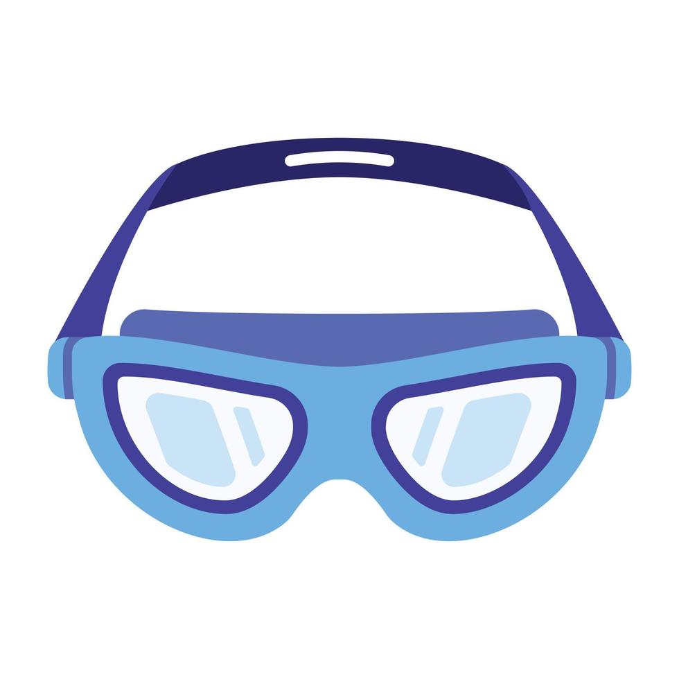 A ski goggles flat vector download