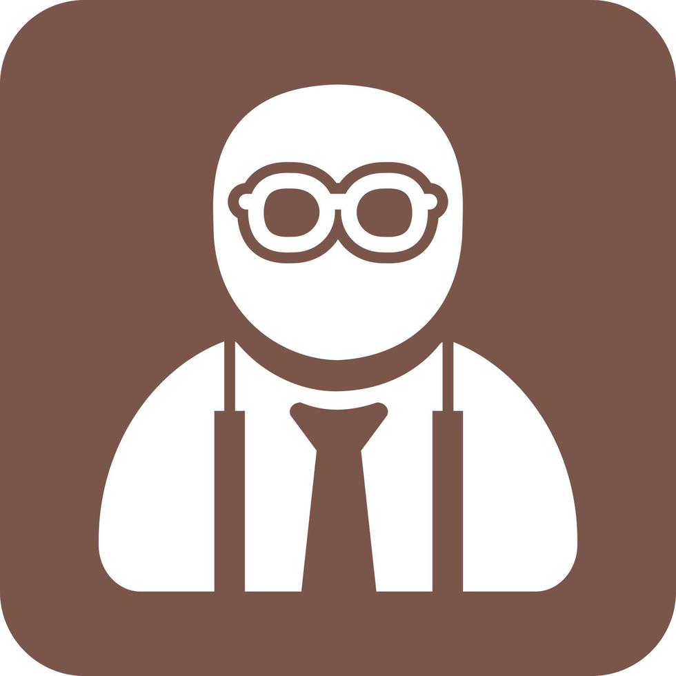 Nerd Glyph Round Background Icon vector