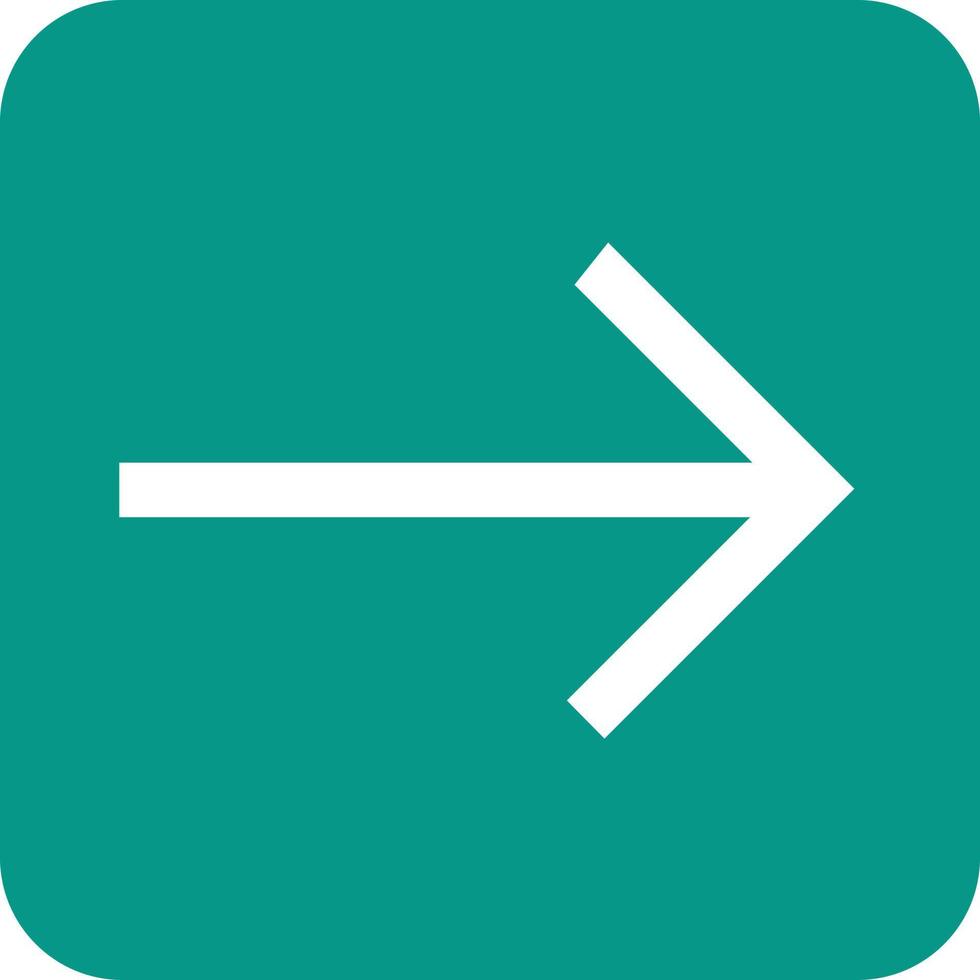 Arrow Glyph Round Background Icon vector