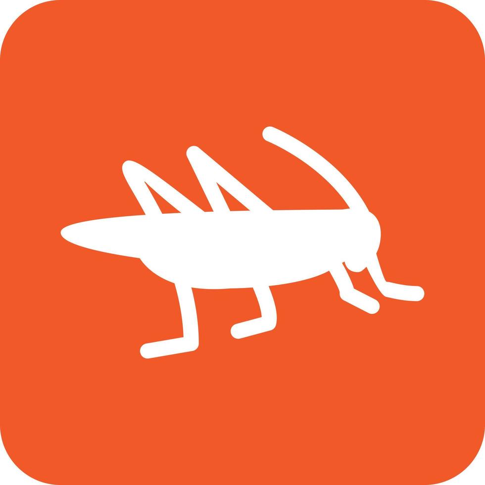 Locust Infestation Glyph Round Background Icon 13393669 Vector Art at ...