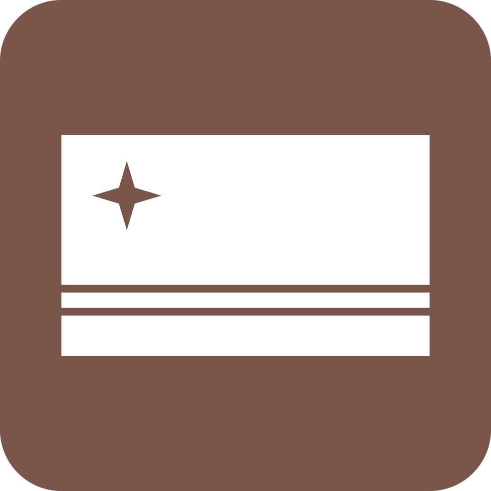 Aruba Glyph Round Background Icon vector