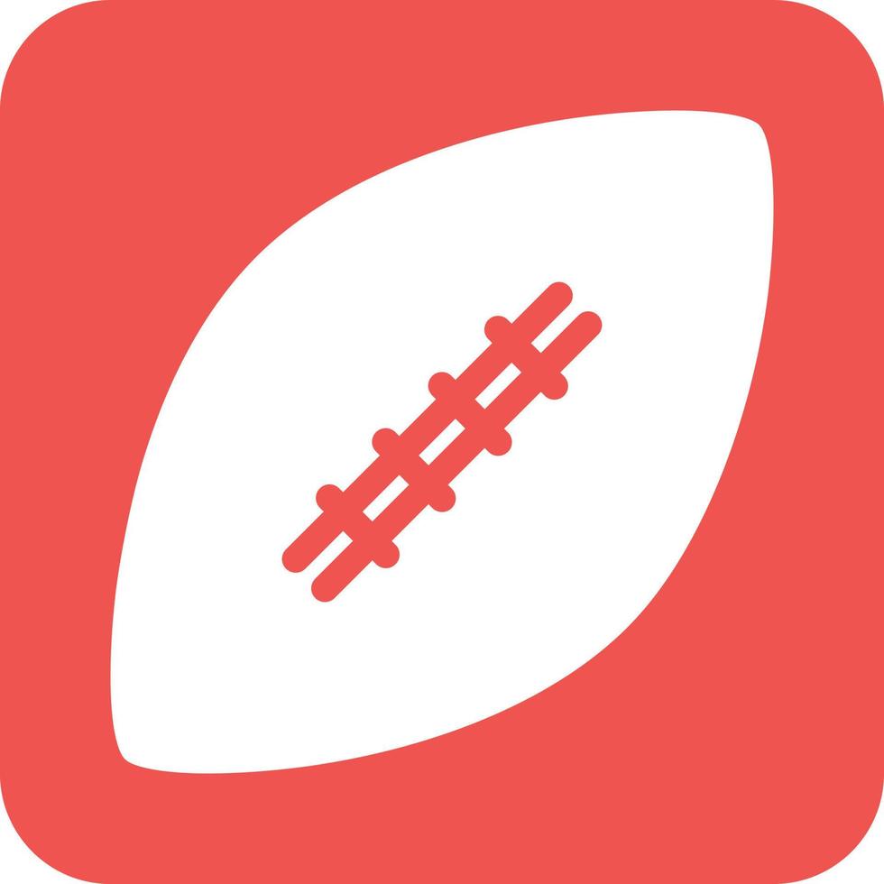 Football II Glyph Round Background Icon vector