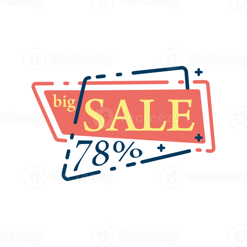 PNG big sale icon and discount transparent photo