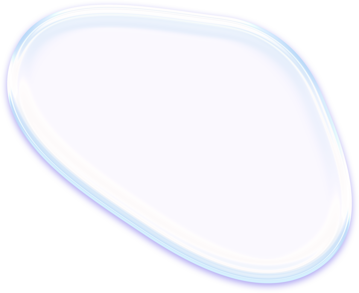 Liquid bubble blob element png