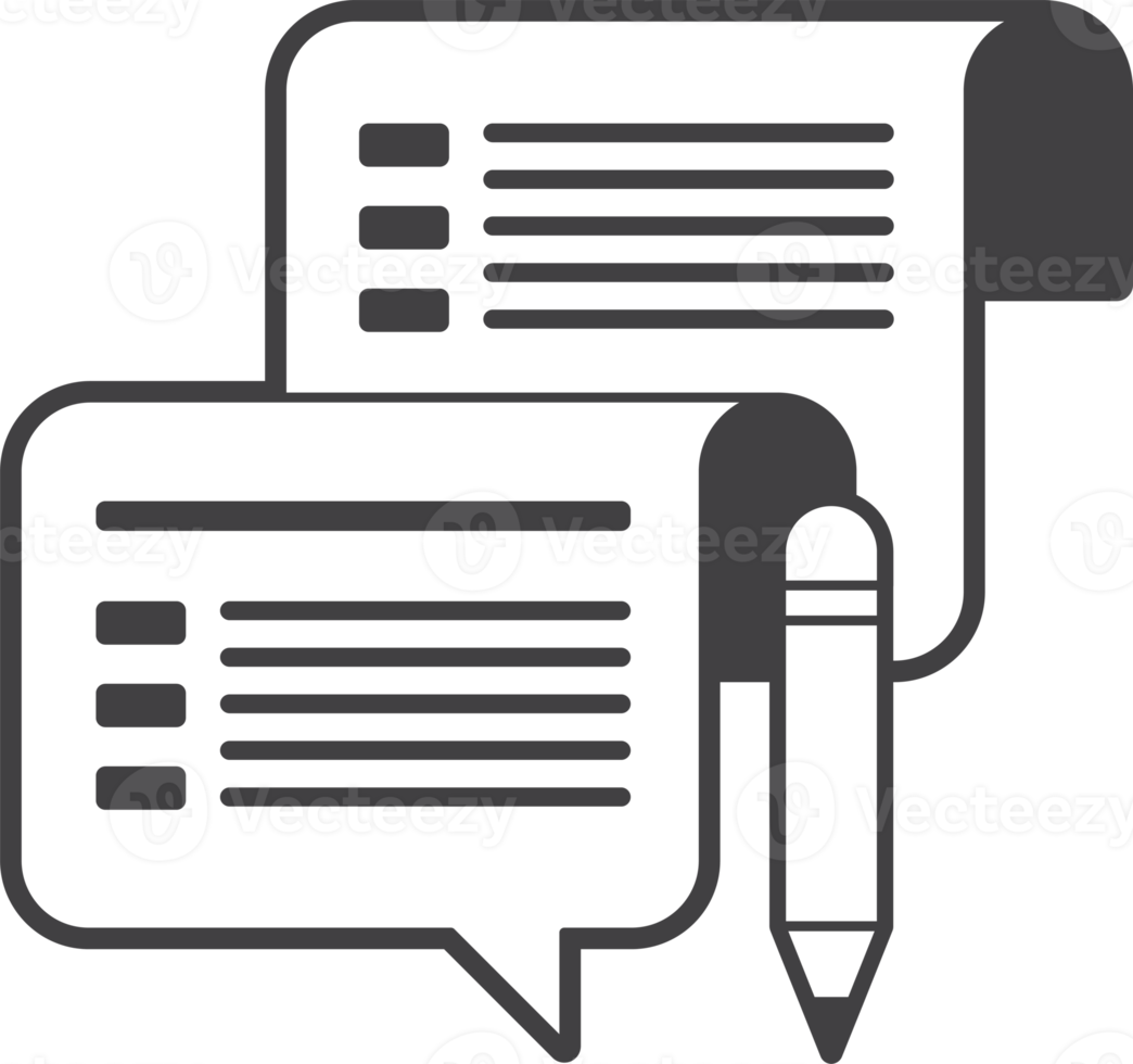 lista di controllo rapporto illustrazione nel minimo stile png