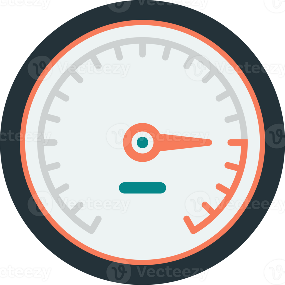 power gauge illustration in minimal style png